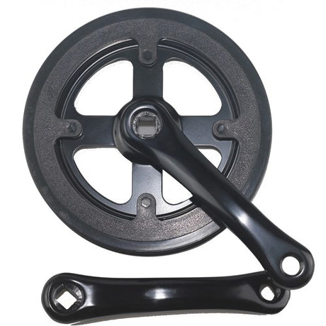 Hulzebos Cycle Parts b.v. Korba Lasco 32t 140mm podwójna krawędź ochronna, czarna