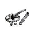 Zestaw korby 36t 152 czarny