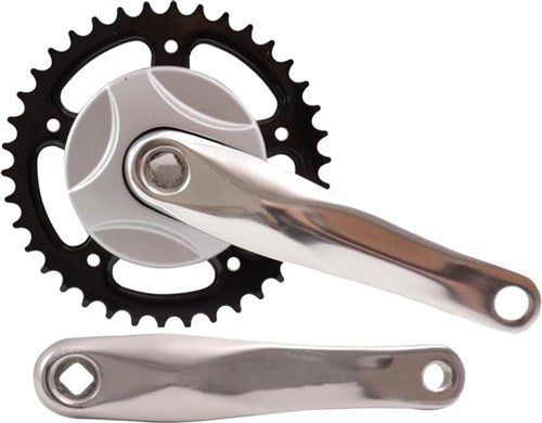 Cranket Nexus 38t 170 mm stalowy srebro