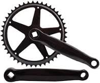 Zestaw korby 42T 170 Black