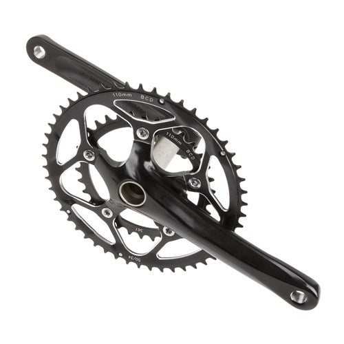 Korba M-wave Race Double 10v 50 34t Hollowtec2 czarna 172,5mm