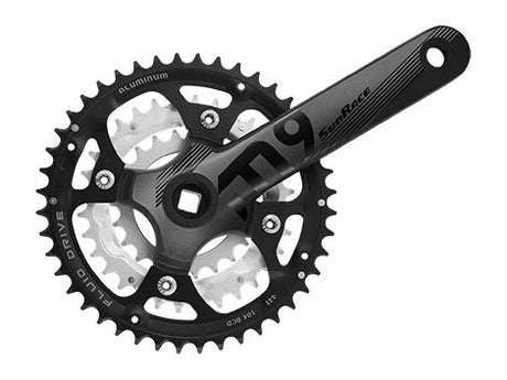 CRANKET FCM914 22-32-44T 175 mm czarne srebro