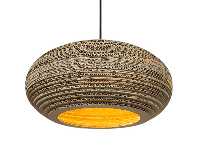 Lampa wisząca kartonowa Kartent - tarwin