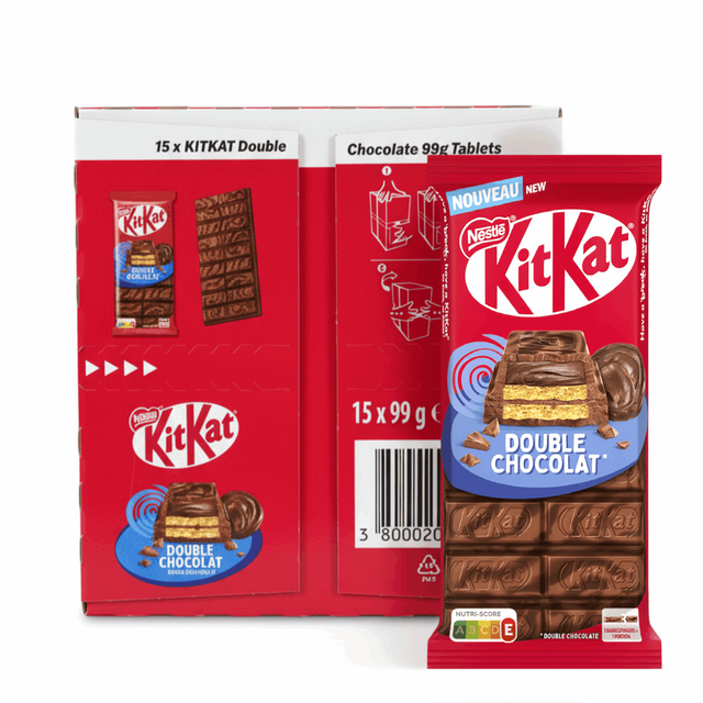 Tabletka czekoladowa podwójna KitKat (15x 99g)