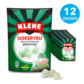 Klene Warzywa eukaliptusowe bez cukru (12x 90gr)