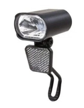 Spanninga axendo 15 koplamp 15lux naafdynamo aan uit kaart