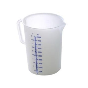Umeta maatbeker 5ltr. transparant