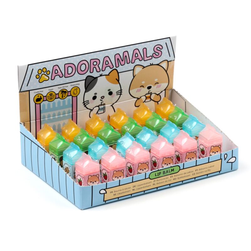Balsam do ust Adoramals w formowanym pojemniku