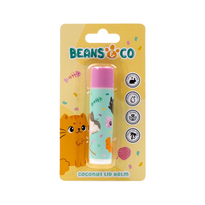 Balsam do ust Beans Co Cats w sztyfcie
