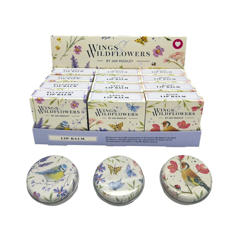 Balsam do ust Jan Pashley Wings Wildflowers w puszce