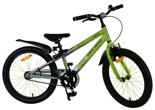 Piasta rowerowa Volare Rocky 20 cali z hamulcem zielonoszara 42010