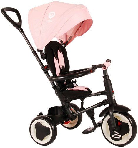 Rito Deluxe 3 na 1 trójkołowy Junior Pink Black