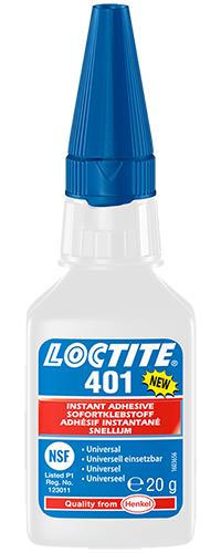 Super klej Loctite 401 20 gramów - przezroczysty
