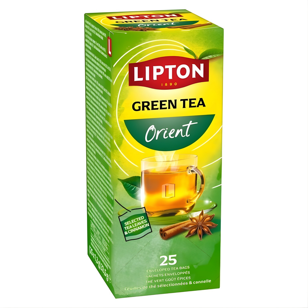Lipton Feel Good Selection zielona herbata orient (6x25 sztuk)