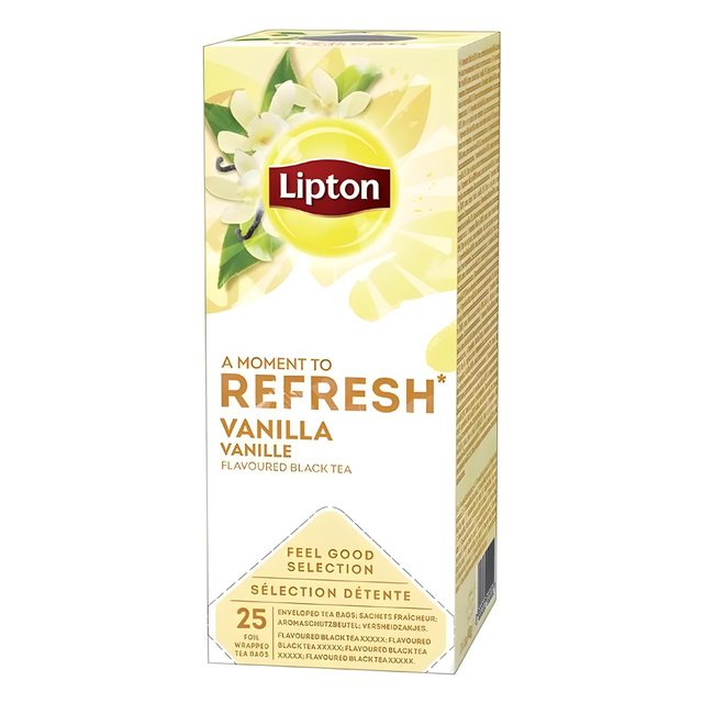 Herbata Lipton Feel Good Selection waniliowa 1,6gr (6x 25 sztuk)