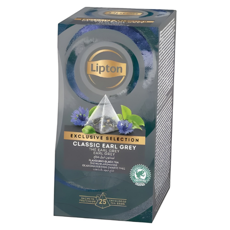 Ekskluzywna kolekcja herbat Lipton Earl Grey (6x25 sztuk)