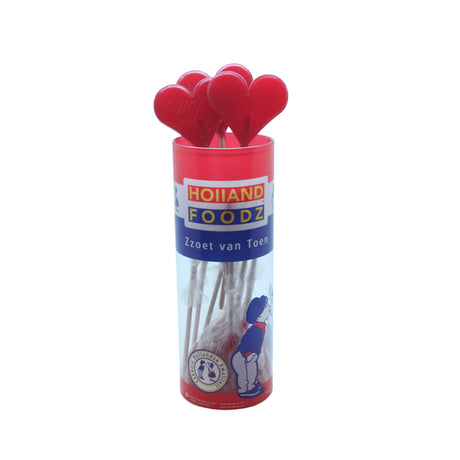 Serce winne Holland foodz lollipop (10 sztuk)