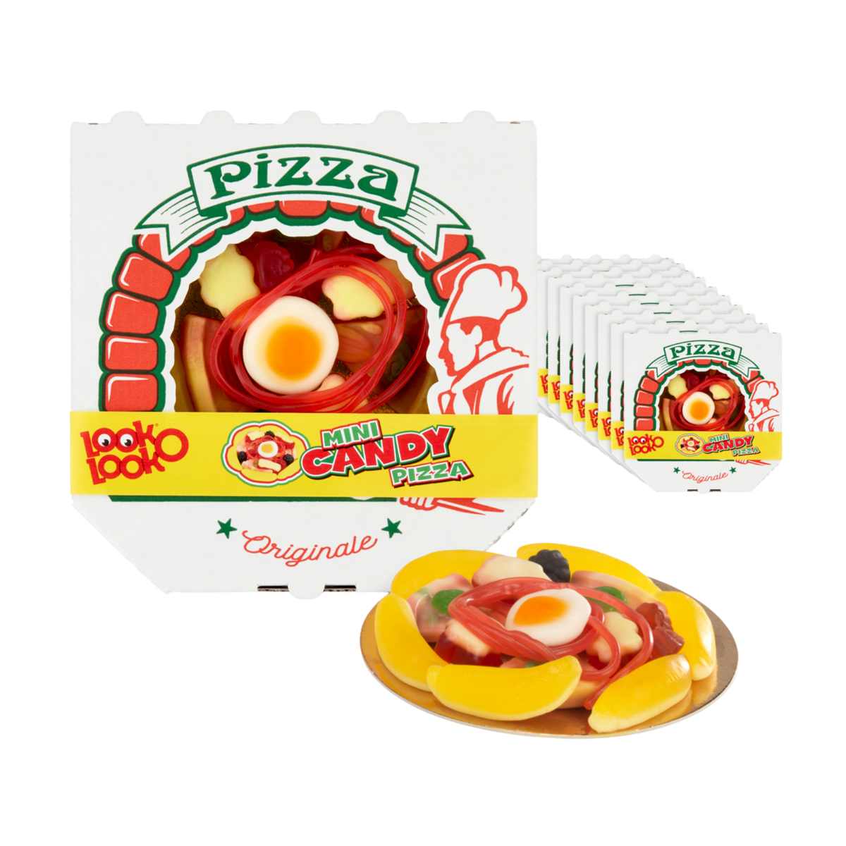 Look o look look-o-look mini pizza z cukierkami (10x 85gr)