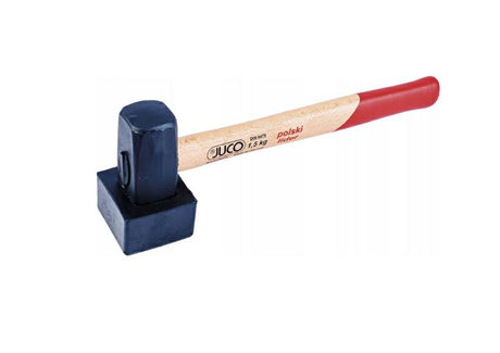 Juco brusselse hamer 1,5kg met rubber