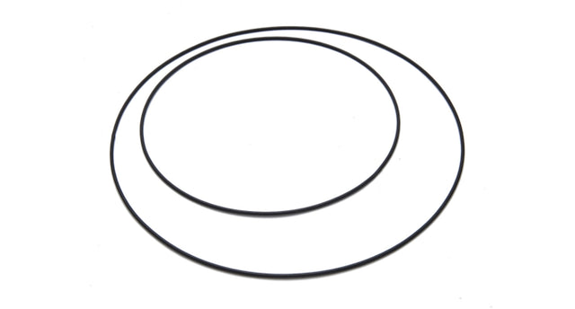 Metal ring 30cm black per stuk