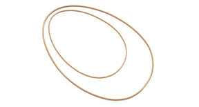 Metal egg ring 24x35cm gold