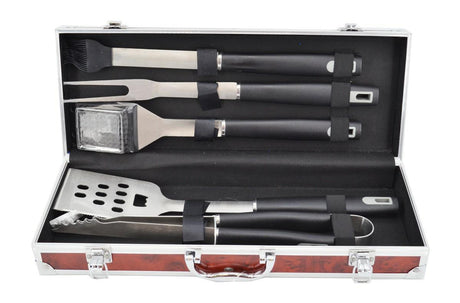 Master grill accessoire set voor barbecue 5szt walizka