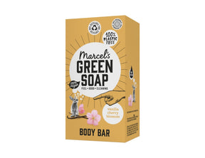 Marcel's Green Soap Body Bar - Vanilla Cherry Blossom - 150g