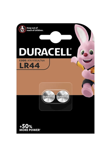 Sprzedaż akumulatorów w Europie b.v. Duracell Batteryij lr44 1,5 V alkaliczny (2. miejsce)
