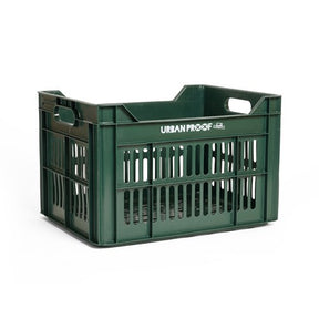 Urban Proof Rower Crate Recykling Plastic 30L Dark Green 40x30x25 cm