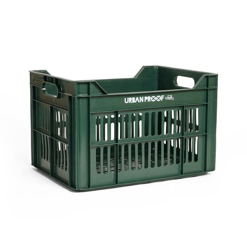 Urban Proof Rower Crate Recykling Plastic 30L Dark Green 40x30x25 cm