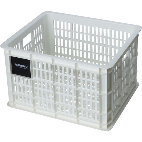 Basil Fietskrat M - Medium - 29,5 litrów - Biały