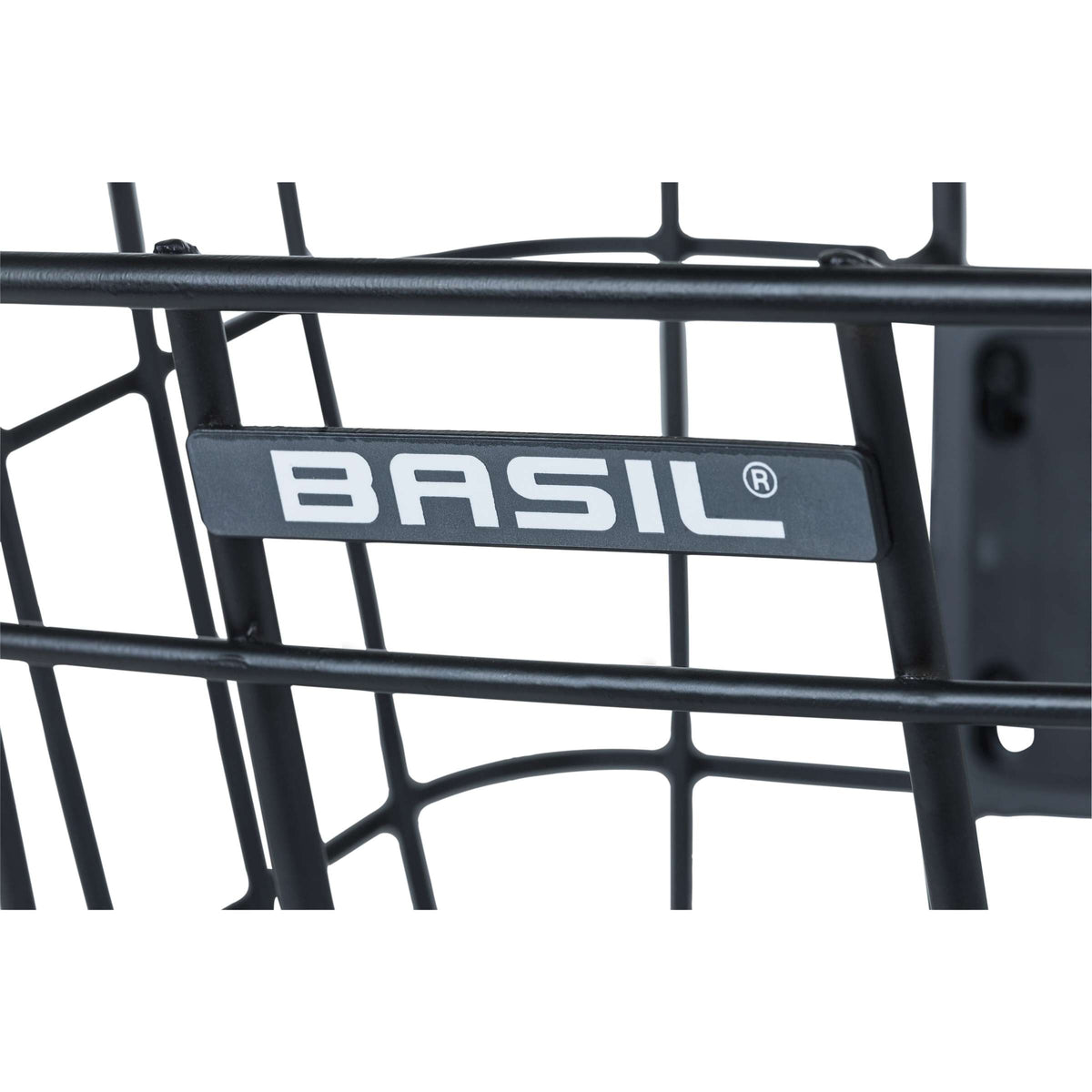 Basil Bremen Alu KF - Kosz rowerowy - pierwszy - czarny