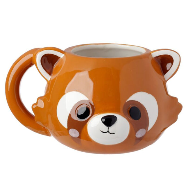 Kubek ceramiczny w kształcie czerwonej pandy Adoramals