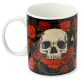 Kubek porcelanowy Skulls Roses