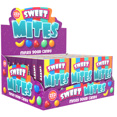 Pudełko kieszonkowe Zed Candy Mites (24 sztuki)