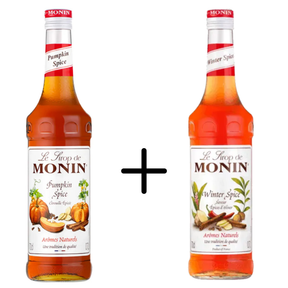 Przyprawa do dyni Monin + mieszanka przypraw zimowych (zestaw 2 szt.)