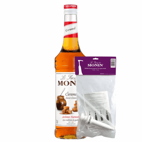 Syrop Monin Karmel (70 cl) + pompka (10ml)