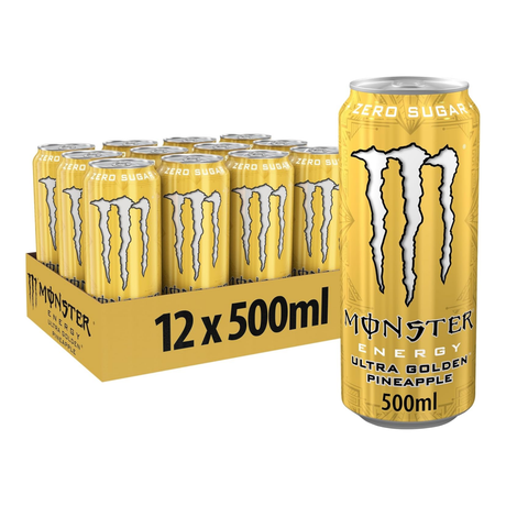 Ultra złota puszka Monster Energy (12x 500 ml)
