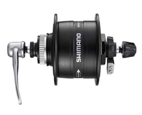 Shimano - Dynamonaaf HD -3d37 3 wat - 36 dołków - Center -lock - Szybkie wydanie - Czarny