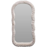 Home styling spiegel groot bont 2assorti kleur