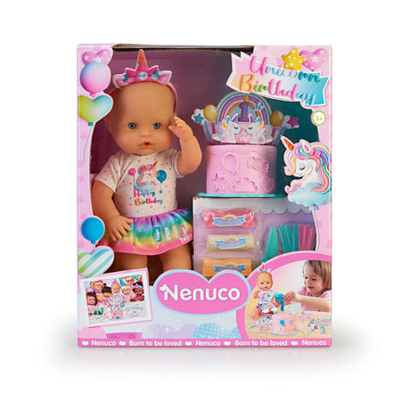 Urodzinowa lalka Nenuco jednorożec 32 cm