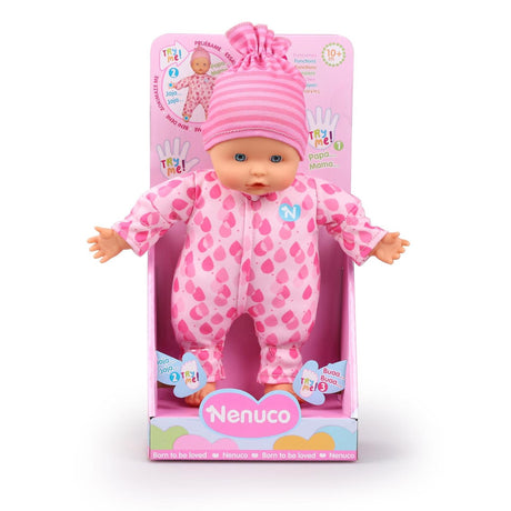 Miękka laleczka bobas Nenuco 25 cm z 3 funkcjami