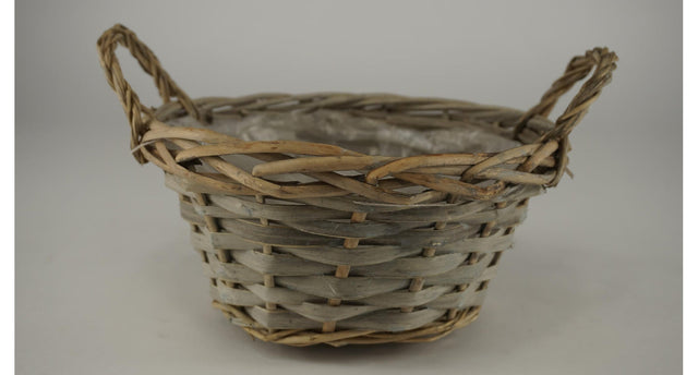 Schilmand riet grijs 21x10cm