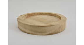 Houten plateau onderbord naturel 15cm