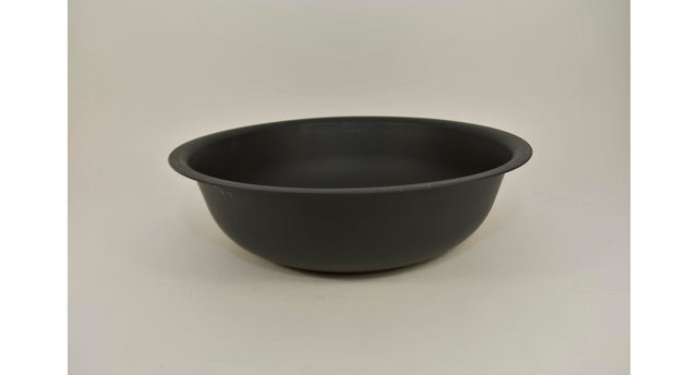 Zinkschaal matzwart d48 h13cm