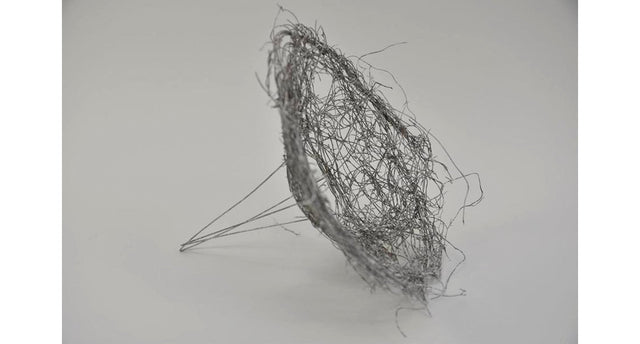 Salim boekethouder ''trechter'' 25cm white-wash