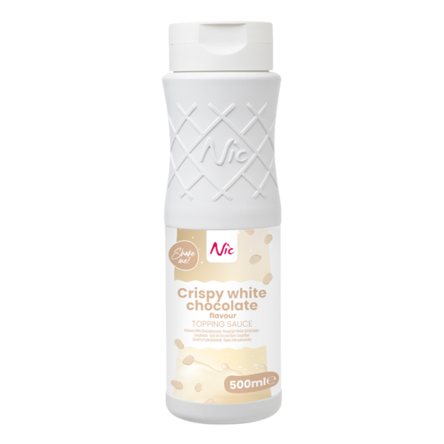 Posypka Nic chrupiąca biała czekolada (500 ml)