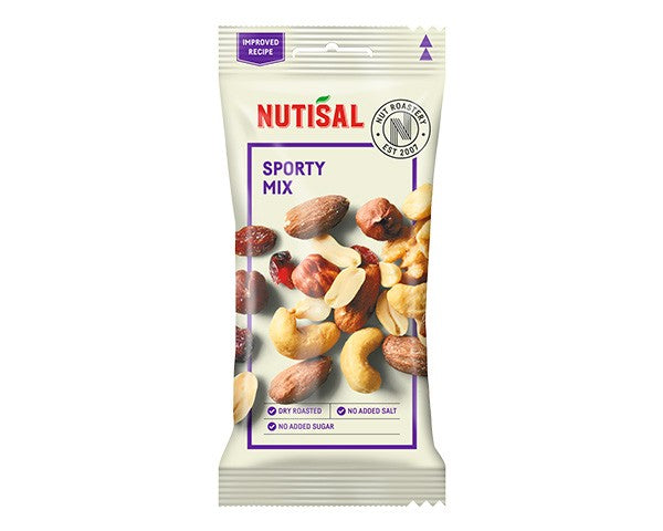 Ty orzechy nutisal spor mix asortyment 60 g 14 sztuk