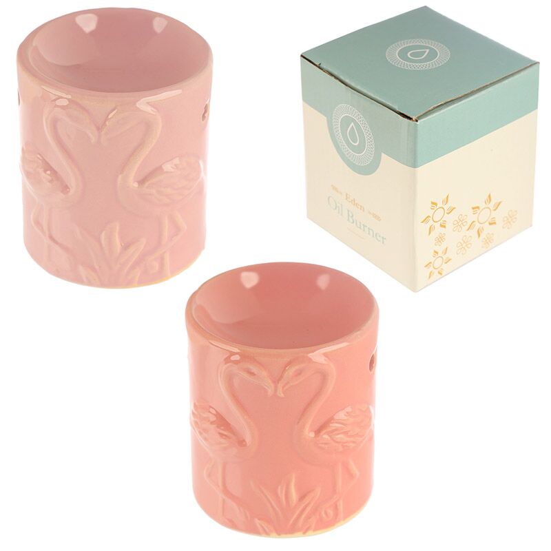 Ceramiczny kominek zapachowy Eden Pink Flamingo