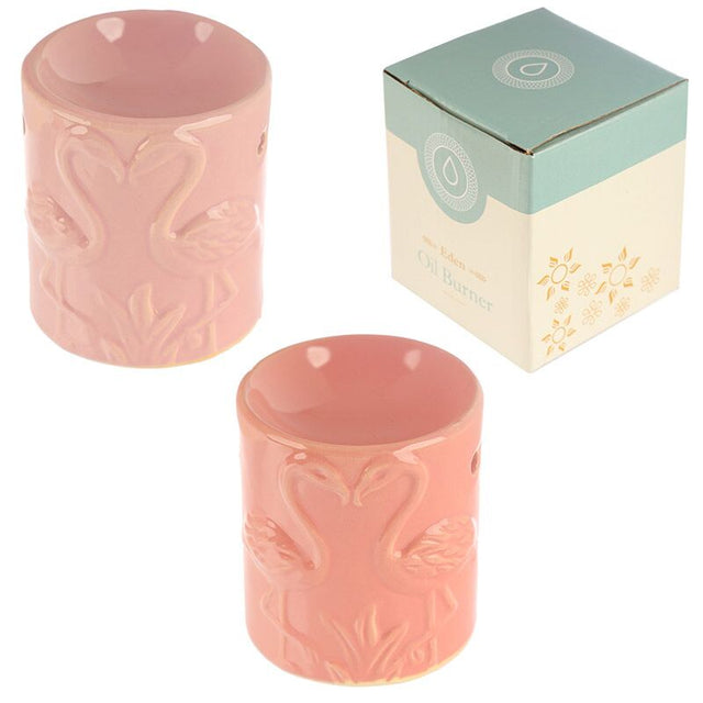 Ceramiczny kominek zapachowy Eden Pink Flamingo
